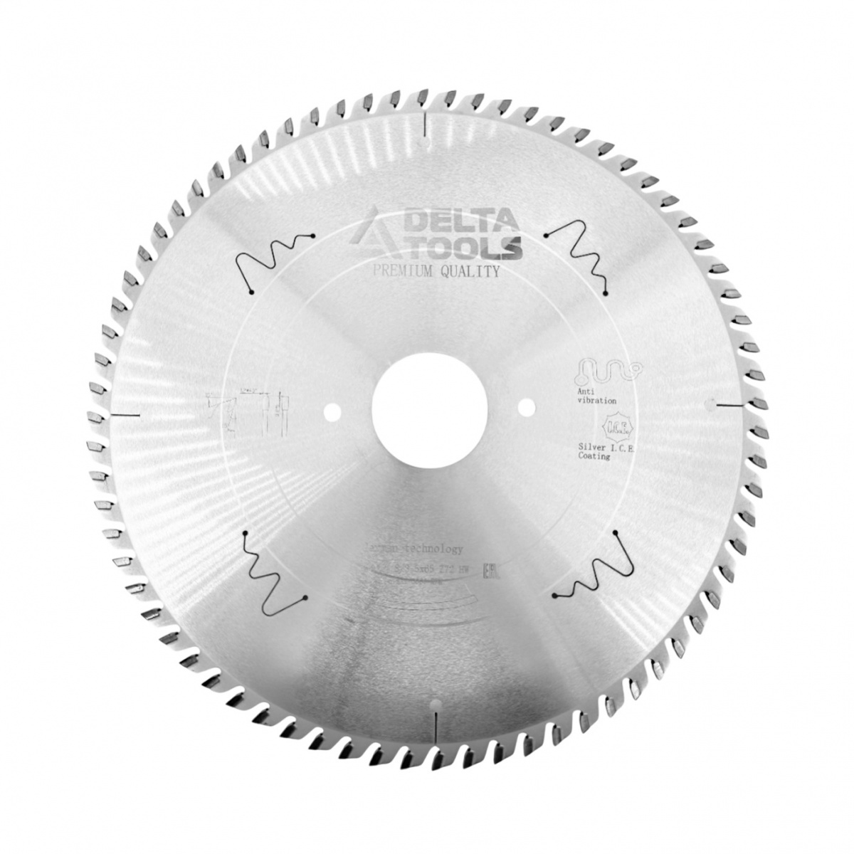 Дисковая пила DELTA TOOLS для ФРЦ Premium 380x4.8/3.5x65 Z72 TR-F