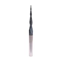 Твердосплавная фреза DELTA TOOLS коническая D=8x45x100 R=0,75 DTC 9
